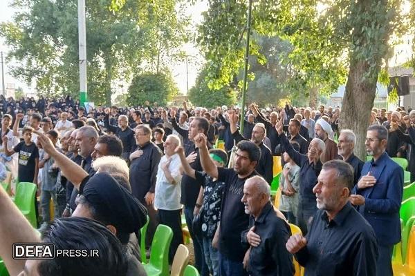 برگزاری اجتماع بزرگ عاشوراییان «هادی شهر» + تصاویر