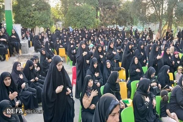 برگزاری اجتماع بزرگ عاشوراییان «هادی شهر» + تصاویر