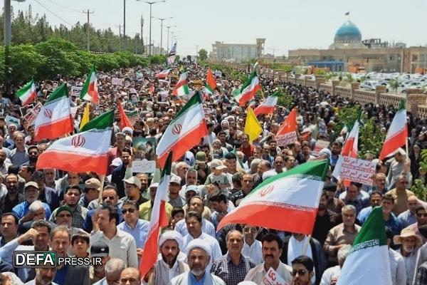برگزاری راهپیمایی جمعه های خشم و نصر پس از اقامه نماز جمعه در خراسان جنوبی