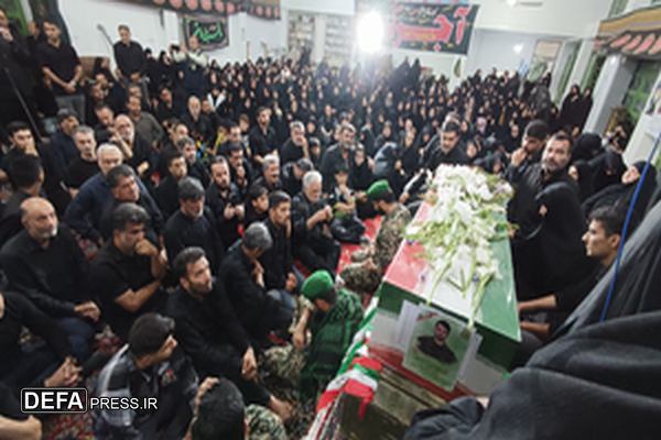 وداع با سرباز بی‌تنِ حسین(ع) در علی‌آبادکتول+ عکس