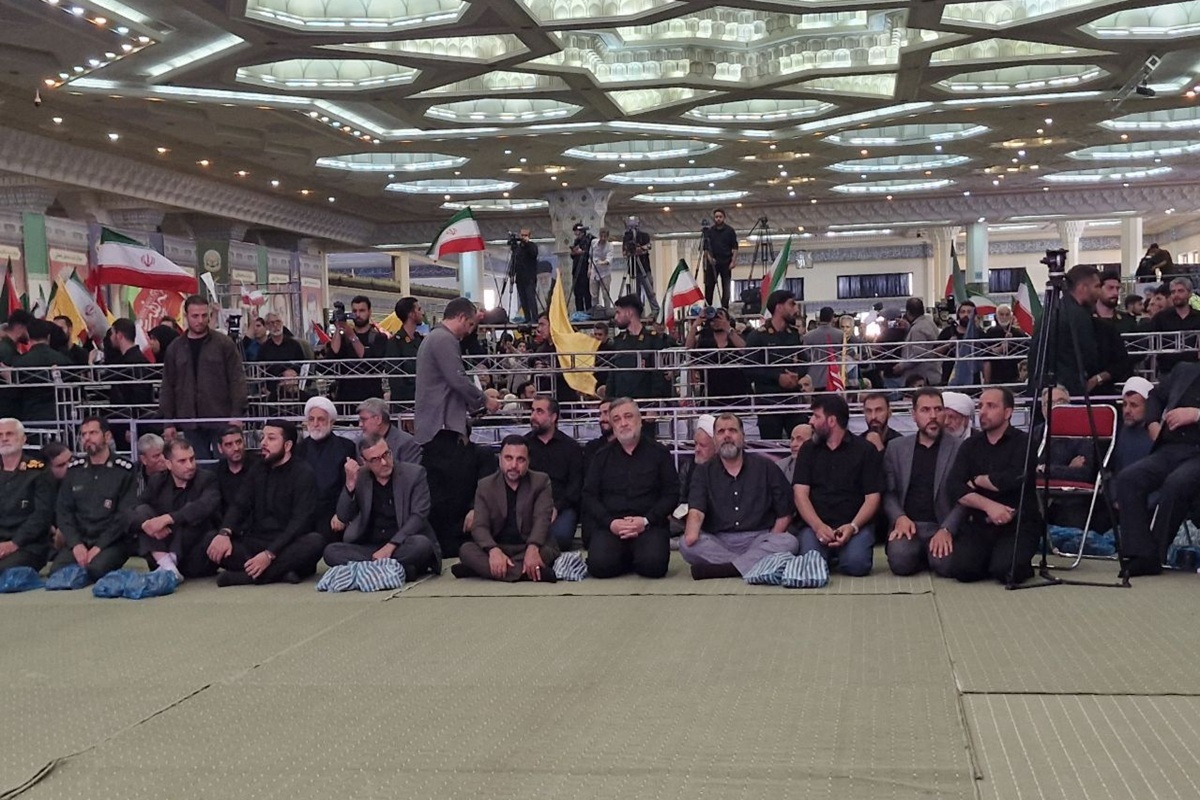 مراسم گرامیداشت «شهدای اقتدار» در مصلی تهران آغاز شد
