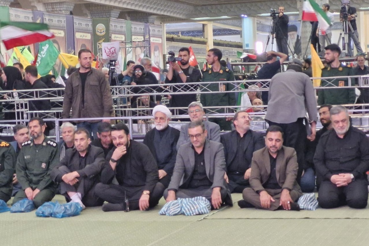 مراسم گرامیداشت «شهدای اقتدار» در مصلی تهران آغاز شد