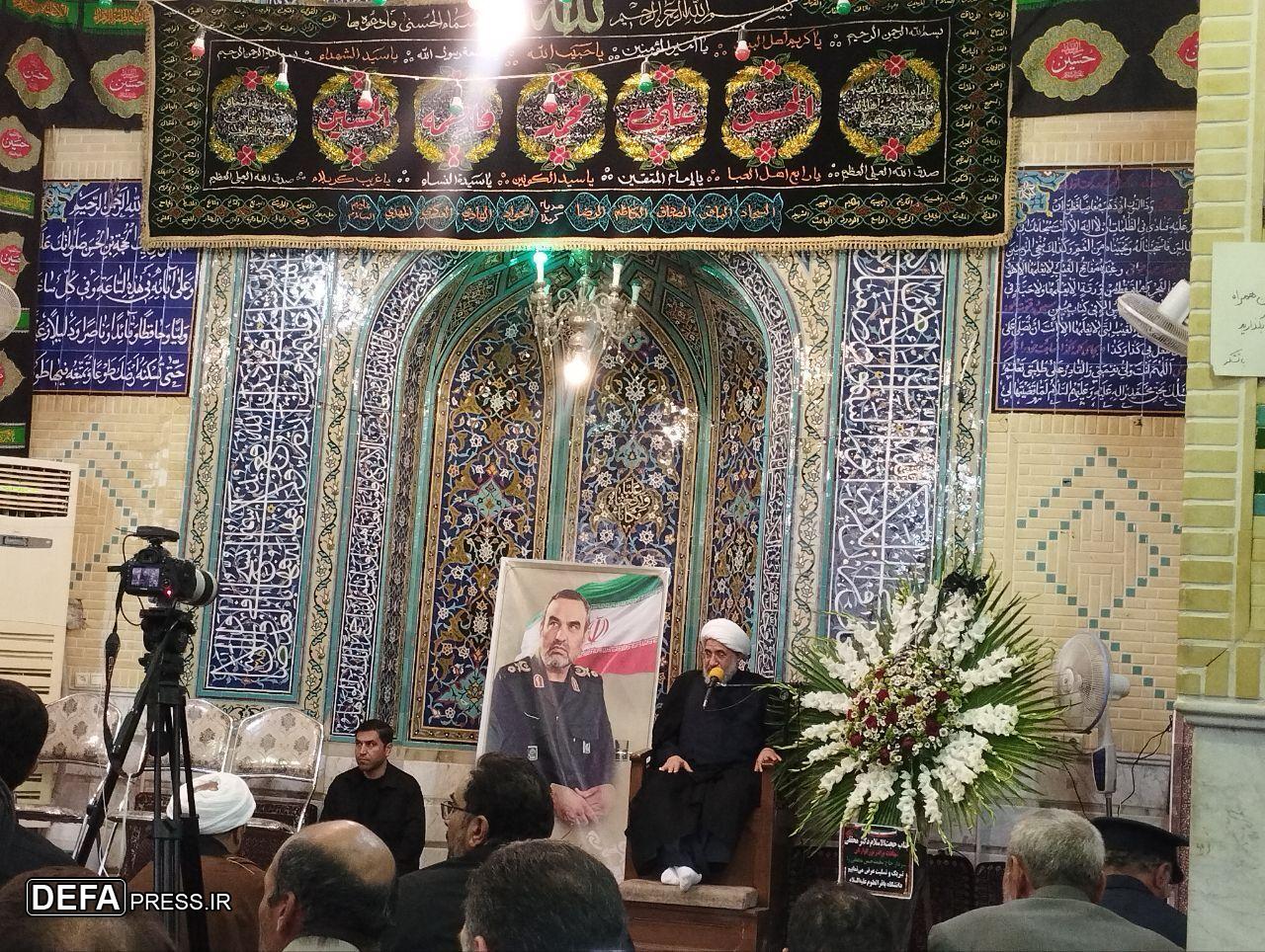آیین بزرگداشت سرلشکر شهید حسن محققی در قم برگزار شد
