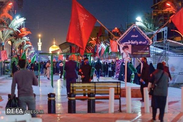 برپایی 9 موکب در حریم حرم مطهر رضوی