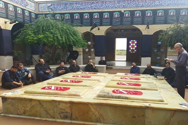 تصاویر/ مراسم زیارت عاشورا در موزه دفاع مقدس و مقاومت مازندران