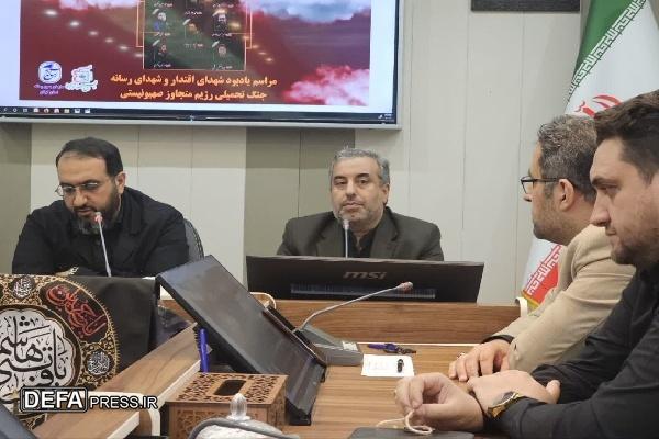 خبرنگاران صدای مظلومیت شهدا را به دنیا مخابره می‌کنند