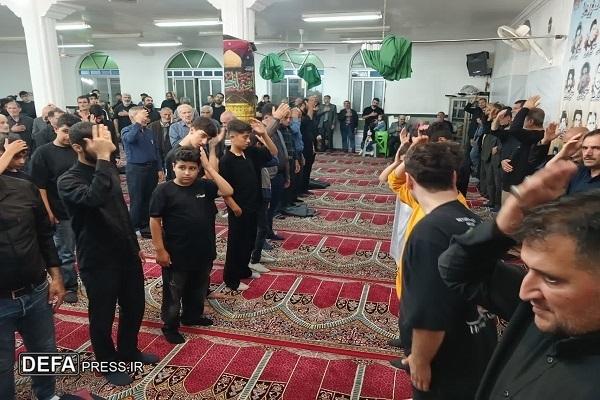 مراسم شب هشتم ماه محرم در دودانگه ساری+ فیلم