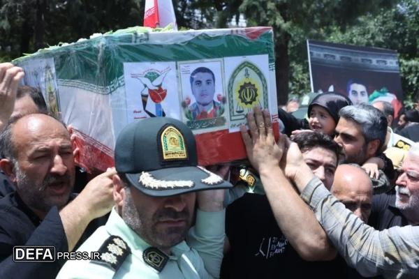 تشییع باشکوه پیکر مطهر شهید «مهدی‌پور قزوینی» برگزار شد