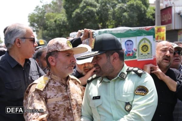 تشییع باشکوه پیکر مطهر شهید «مهدی‌پور قزوینی» برگزار شد