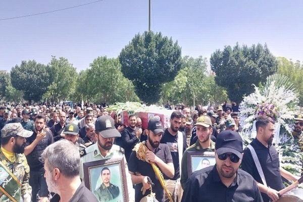 پیکر مطهر شهید «نعمتی» تشییع شد
