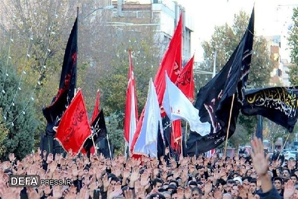 تجمع بزرگ پرچم‌داران عاشورایی در قروه کردستان برگزار می‌شود