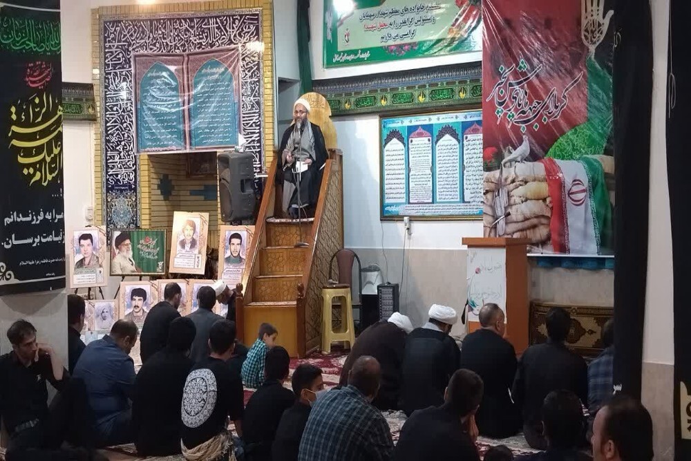 تصاویر/ برگزاری یادواره شهدای روستای تیمور تاش
