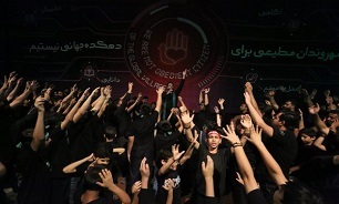 تصاویر / مراسم عزاداری شب تاسوعا در هیئت عاشوراییان اصفهان