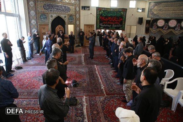 مراسم عزاداری امام حسین (ع) در اداره کل حفظ آثار دفاع مقدس اصفهان برگزار شد