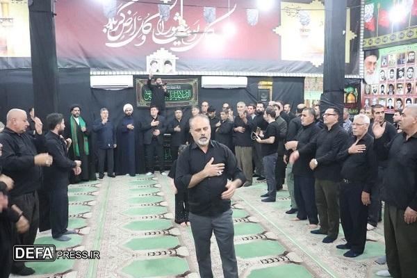 تصاویر/ سرکشی امام جمعه مهران از مراسم عزاداری مسجد قمر بنی هاشم (ع)