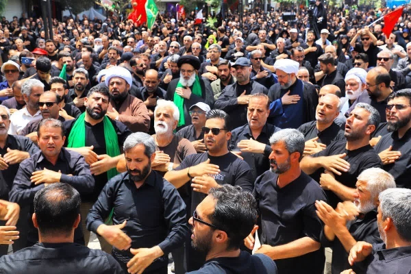 تصاویر/مراسم عزاداری باشکوه تاسوعای حسینی در کرج برگزار شد