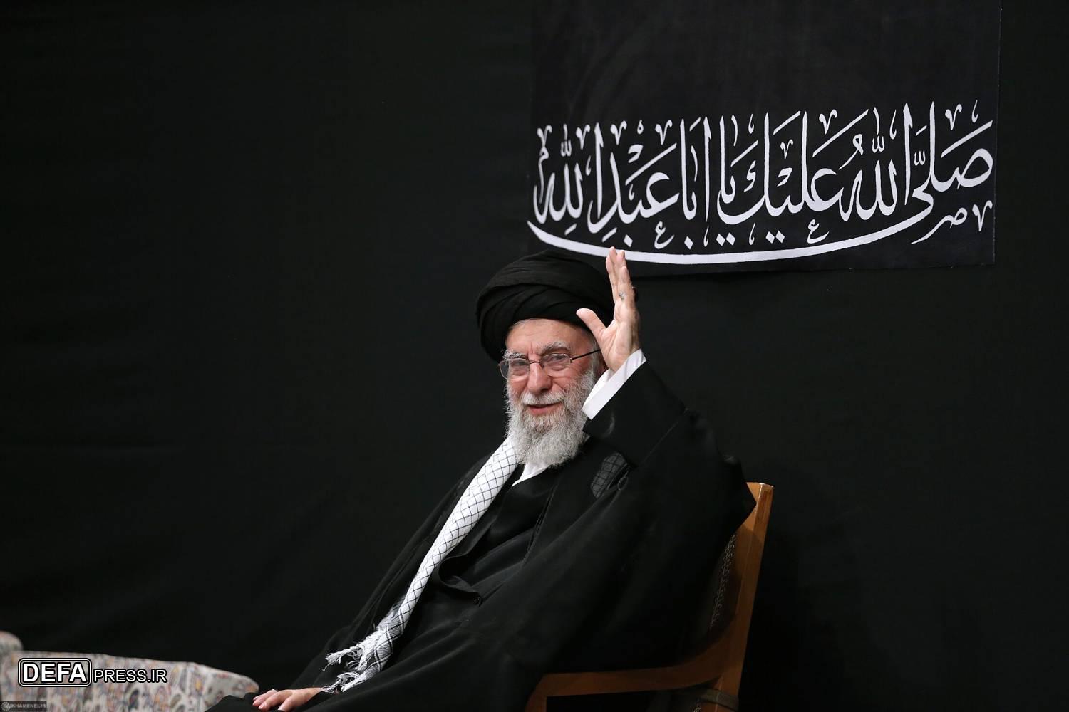 بازتاب بین‌‎المللی حضور رهبر انقلاب در مراسم شب عاشورا