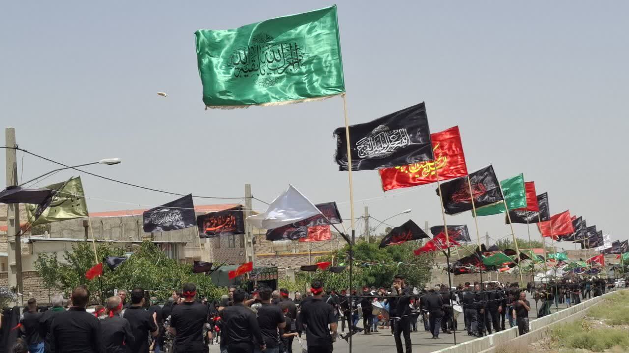 تصاویر/ عزاداری روز عاشورا در شهر کهک قم