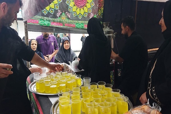 فیلم/ برپایی ایستگاه صلواتی در امامزاده عبدالحق زیراب