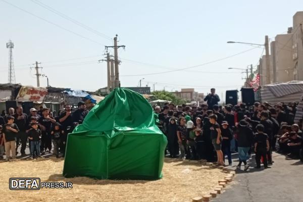 آئین خیمه‌سوزان آغازی بر جاودانگی نهضت حق‌طلبی عاشورا