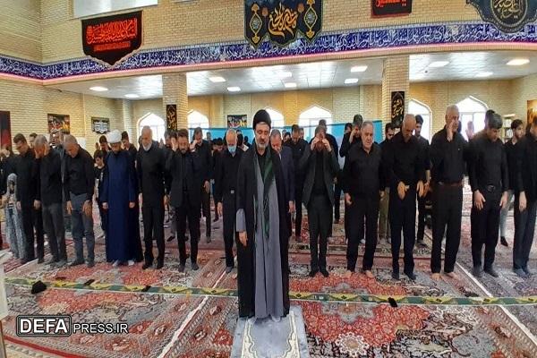 تصاویر/ اقامه نماز ظهر عاشورا در شهرستان چوار
