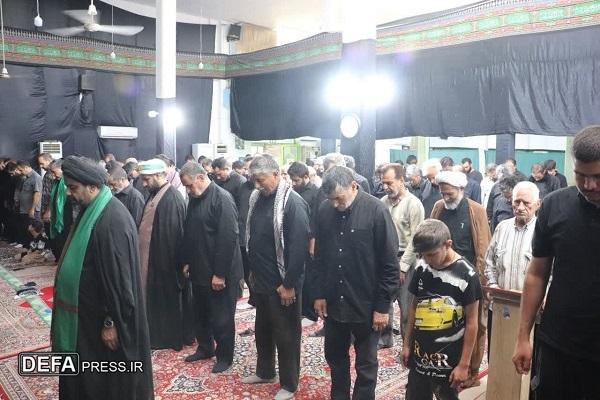 تصاویر/ اقامه نماز ظهر عاشورا در شهرستان مهران