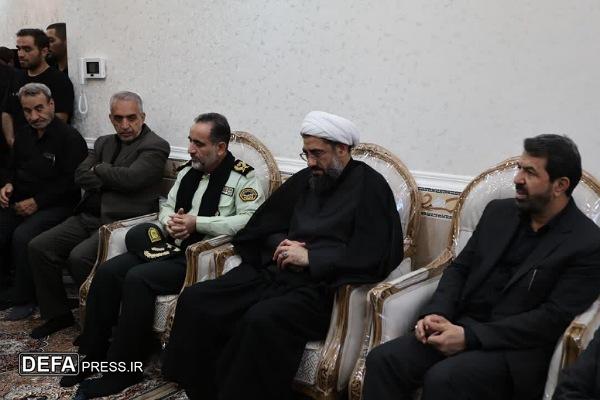 دیدار مسئولان استان همدان با خانواده شهید «عباس حیدری» + تصاویر