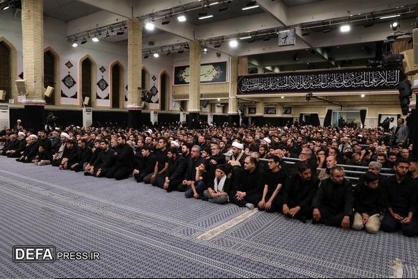 مراسم عزاداری شام غریبان حسینی (علیه‌السلام) در حسینیه امام خمینی برگزار شد