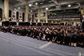 مراسم عزاداری شام غریبان حسینی (علیه‌السلام) در حسینیه امام خمینی برگزار شد