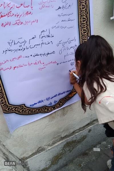 بازتاب پیام کربلا در نقاشی کودکان گرگانی