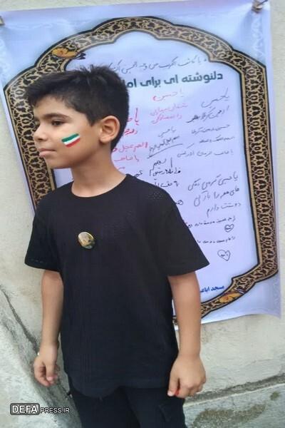 بازتاب پیام کربلا در نقاشی کودکان گرگانی