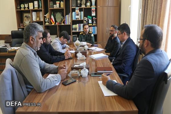 مسیر دسترسی به یادمان شهید گمنام موزه دفاع مقدس و مقاومت خراسان شمالی بهسازی می‌شود + تصاویر