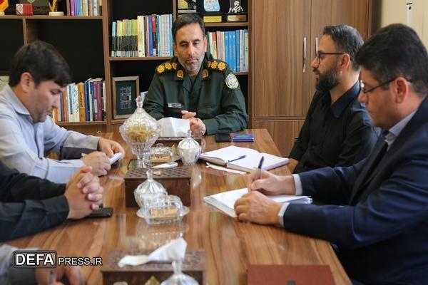 مسیر دسترسی به یادمان شهید گمنام موزه دفاع مقدس و مقاومت خراسان شمالی بهسازی می‌شود + تصاویر