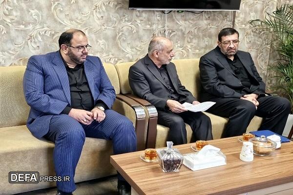 دیدار مدیرکل حفظ آثار و نشر ارزش‌های دفاع مقدس و مقاومت مازندران با معاون استاندار+ تصاویر