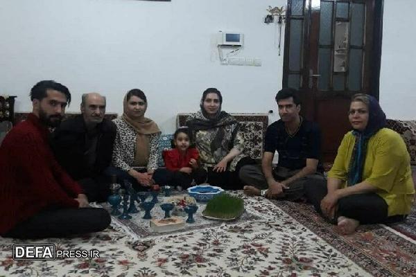 خواهر شهید امید پور قره‌خان از نجابت و استقامت شهید مدافع وطن می‌گوید