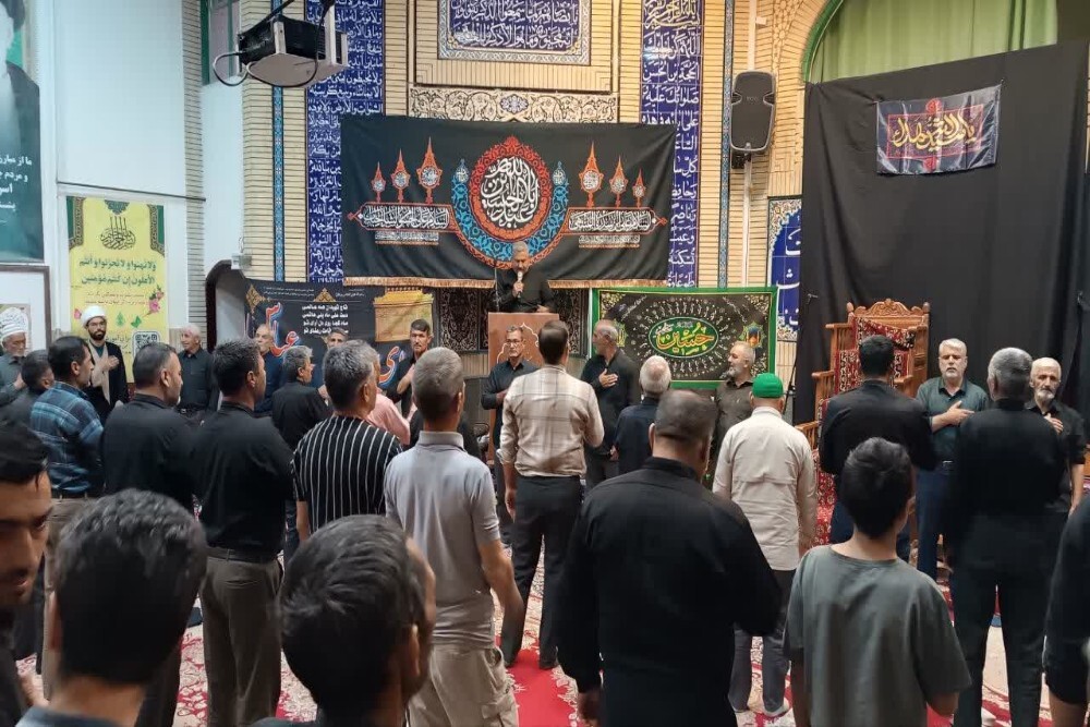 تصاویر/ برگزاری مراسم شب شهادت امام سجاد (ع) در خراسان‌شمالی