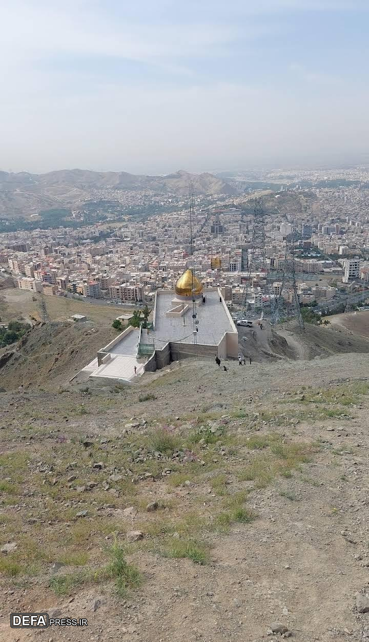نورِ سه شهید گمنام در دل عظیمیه کرج می‌درخشد