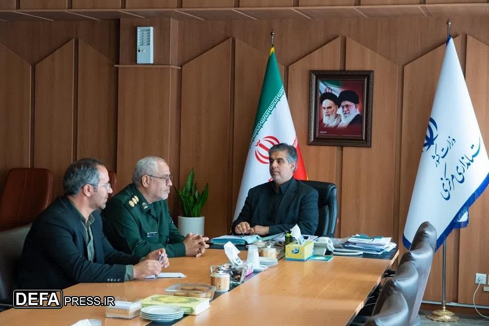 پیگیری روند پیشرفت تکمیل و ساخت موزه دفاع مقدس و مقاومت در دیدار با  استاندار مرکزی