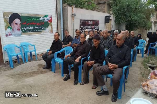 برگزاری یادواره شهید «عباسعلی تاشی » در روستای سرکلاته خرابشهر استان گلستان