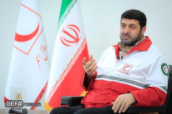 کولیوند: جمعیت هلال احمر دارای ۷۰ هزار نیروی واکنش سریع است 