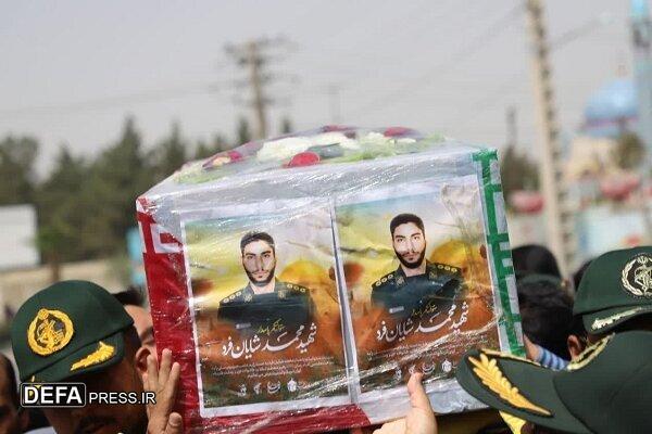 یادبود شهید محمد شایان فرد، نخستین شهید پدافند هوایی سپاه از سیستان و بلوچستان