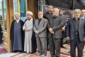 مراسم گرامی‌داشت شهدای حمله رژیم صهیونی به زندان اوین برگزار شد+ تصاویر