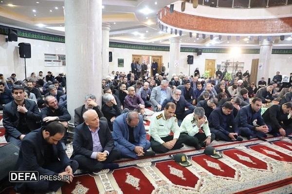 برگزاری مراسم بزرگداشت شهید «طهرانچی» در ساری+ تصاویر