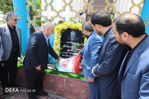 برگزاری مراسم بزرگداشت شهید «طهرانچی» در ساری+ تصاویر