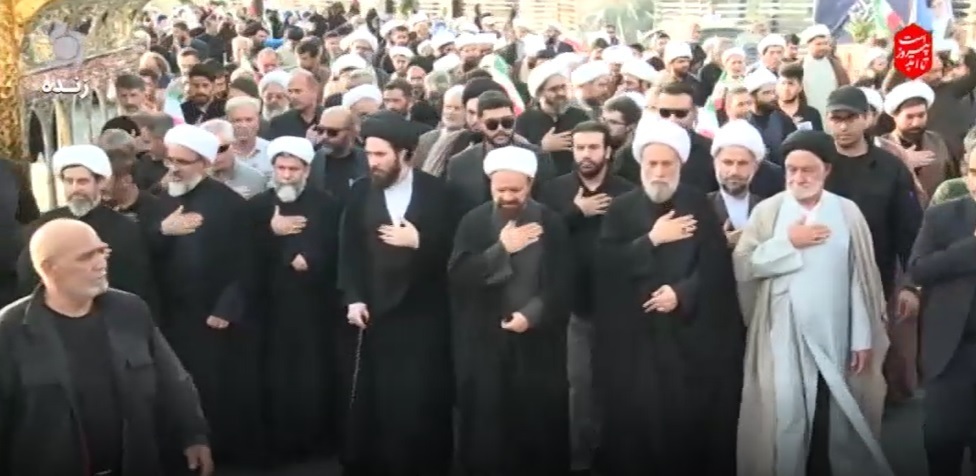 مراسم عزاداری سالروز دفن شهدای کربلا در سومین حرم اهل بیت (ع) در ایران