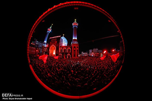 عزاداری شام عاشورای حسینی در امامزاده صالح (ع)