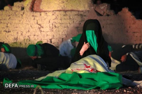 نمایش آیینی «فانوس اشک» در قزوین برگزار شد + تصاویر