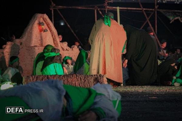 نمایش آیینی «فانوس اشک» در قزوین برگزار شد + تصاویر