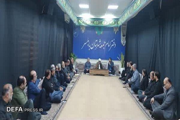 برگزاری نشست هم‌اندیشی اعضای ستاد پشتیبانی قرارگاه مردمی فتح قدس «ایران ما» در بابلسر
