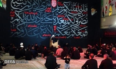 آغاز برنامه‌های عزاداری هیات هنر و رسانه استان قم